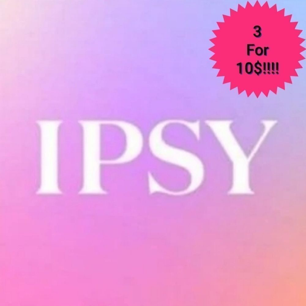 3/$10 Ipsy Cosmetic Bags